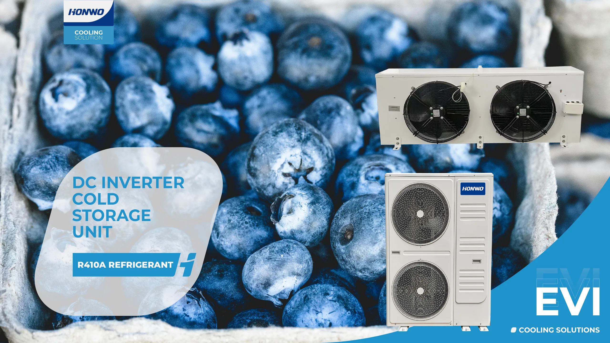 HONWO-R410a Cold Storage Unit Features