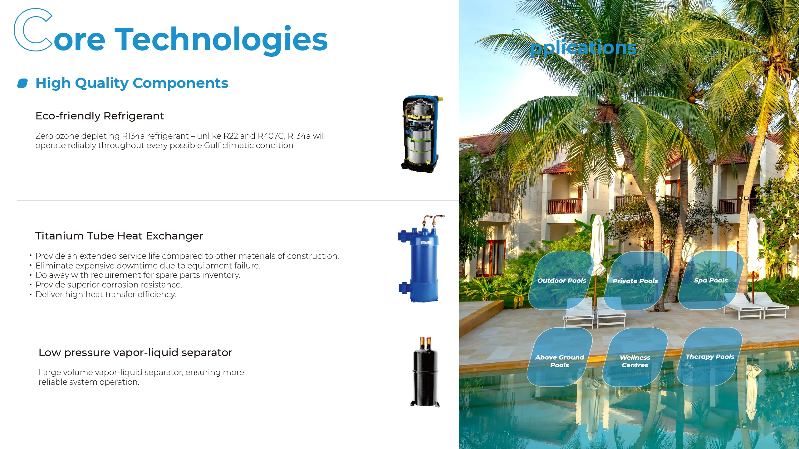 HONWO-T3 R32 Pool Cooler Features-Core Technology